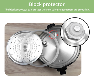 Nồi áp suất điện thông minh bằng thép không gỉ 2025, dung tích 5/6 lít, đa chức năng, tích hợp cốc đong, dùng cho gia đình - Product Image 3