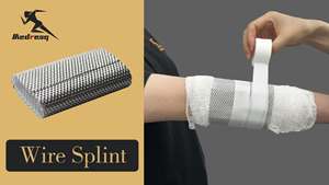 Attelle en fil métallique Medresq Attelle de fracture de sauvetage pour urgence médicale extérieure EMT - Product Image 3