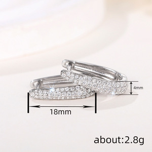 Orecchini Minimalisti a Clip per Donne, Stile Semplice per Uso Quotidiano, Accessori per Orecchie - Product Image 4