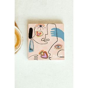 Posavasos de Piedra Única Serie Picasso 2 para Uso Promocional - Product Image 1