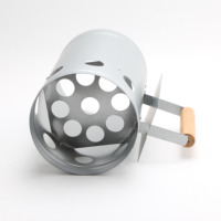 Accessoires de barbecue, allume-feu portable pour camping en plein air, poêle à charbon de bois