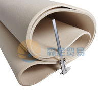 Utilisation large de feutre de couverture de Nomex de format d'épaisseur de 10mm pour des machines de presse de la chaleur de rouleau