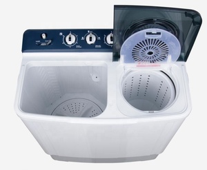 10Kg Nhỏ Gọn Trong Suốt Bìa Twin Bồn Tắm Máy Giặt <span class=keywords><strong>Top</strong></span> Tải Máy Giặt Quay Khô Cho Nhà - Product Image 4