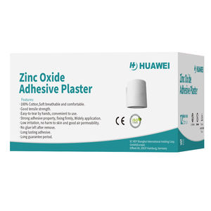 Pita Perekat Karet Lem Lubang Bernafas Unik dengan Spool Plastik Penutup Kuat Stik Bedah Plester Seng Oksida - Product Image 2