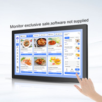 Commander un système de point de vente (POS) avec écran tactile capacitif 10 points, écran d'affichage pour cuisine de restaurant, écran mural pour KDS