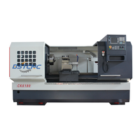Centre de tournage CNC horizontal de précision CK6180 IT6 - IT7 avec guides rigides Torno CNC