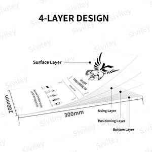 Protezione dello schermo per taglio <span class=keywords><strong>Tablet</strong></span> 200*300mm/OEM <span class=keywords><strong>dimensioni</strong></span> 4 strati di idrogel HD Clear TPU facile da installare pellicola morbida pulita - Product Image 2