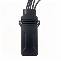 Terminal Akses Splitter Fiber Optik Multiport 1x8 Tahan Air IP68 FTTH FTTA dengan Konektor SC APC yang Diperkeras