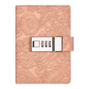 Nieuw Dagboek Retro Europese Stijl A7 Lederen Cover Studentennotitieboek Met Kantpatroon Creatieve Handgrootboek Magnetische Stijl - Product Image 5