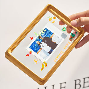 Ludaye Mini Clapping Transparant massief hout Creatief Milieuvriendelijk Handgemaakt DIY Valentijnsdagcadeau Dubbelzijdig bedrukt foto - Product Image 3