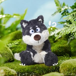 Peluche di Alta Qualità a Forma di Lupo Grigio, Divertente e Carino, Morbidissimo Pupazzo Orsetto, Regalo di Compleanno Calmante - Product Image 4