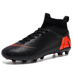 Nuevas zapatillas de fútbol juveniles unisex de estilo transfronterizo, calzado deportivo para entrenamiento en césped artificial, zapatillas deportivas - Product Image 3