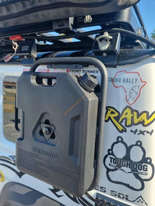 Jimny-contenedor de combustible <span class=keywords><strong>Jerry</strong></span> Can, tanque de almacenamiento de gasolina de alta resistencia, color rojo con 2,5 galones - Product Image 4