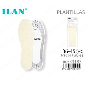 Solette in EVA Ritagliabili Ilan, Taglia 36-45, per Scarpe - Product Image 1