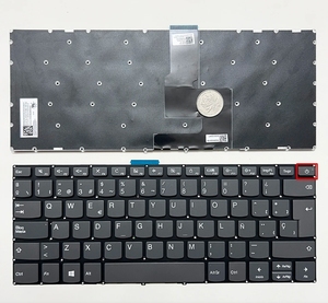 Teclado <span class=keywords><strong>Keyboard</strong></span> Spanyol, untuk Lenovo IdeaPad S145-14 320-14isk 330 520-14-14 dengan tombol daya SP LA <span class=keywords><strong>Keyboard</strong></span> Laptop - Product Image 2