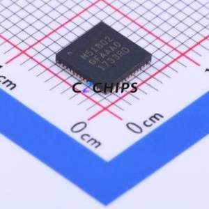 NRF51802-QFAA-R Wireless Transceiver IC UQFN-48-EP(6x6) RF ADC/ I2C/ SPI/ UART Bluetooth - Product Image 1