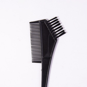 หวีพลาสติกสำหรับ<span class=keywords><strong>ย้อม</strong></span><span class=keywords><strong>ผม</strong></span>แบบมืออาชีพ สีดำ พร้อมแปรงสำหรับย้อมผม ใช้ได้ทั้งในร้านเสริมสวยและที่บ้าน แปรงทำความสะอาดและอุปกรณ์ทาสี - Product Image 4