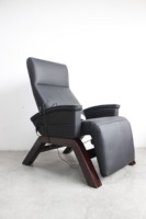 Pivotant en bois RV TV jeu bureau travail Relax lecture fauteuil de Massage inclinable en cuir pouf PU cuir en option