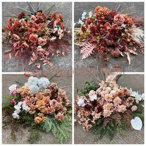 ดอกไม้ประดิษฐ์สไตล์ยุโรปสีสันฤดูใบไม้ร่วง รุ่น LO-593 ดีไซน์วินเทจ คอลเลคชั่นฤดูใบไม้ร่วง สำหรับตกแต่งงานแต่งงานและงาน DIY - Product Image 6