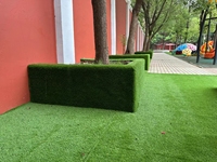 Künstlicher Rasen für Landschaftsgestaltung, Dekorativer Grasteppich für Garten und Spielplatz