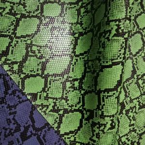 1mm nổi <span class=keywords><strong>Python</strong></span> rắn in động vật PVC da tổng hợp vải cho đồ nội thất trang trí bọc thủ công Túi xách ghế sofa - Product Image 3
