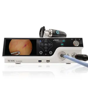 4K Высококачественная цифровая видеокамера система медицинский эндоскоп камера со светодиодным источником света