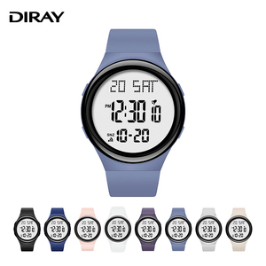 <span class=keywords><strong>Orologi</strong></span> <span class=keywords><strong>Digitali</strong></span> Sportivi di Lusso <span class=keywords><strong>per</strong></span> Studenti di Moda, Grande Schermo LED, Impermeabili 5M, Cinturino in Silicone Staccabile, con Funzione Sveglia, Unisex - Product Image 4