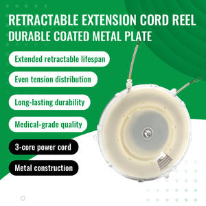 शरीर के वसा पैमाने के लिए मेला रिट्रेटेबल पावर केबल रील 1.8 मीटर ऑटो रीविंड पेटेंट अनब्रेकेबल डिजाइन अनुकूलन योग्य - Product Image 3