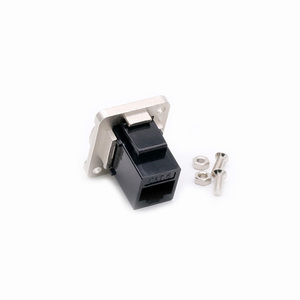Connecteur <span class=keywords><strong>RJ45</strong></span> modulaire Cat6 de haute qualité avec matériau de Contact en cuivre d'en-tête de boîte PCB à 180 ° pour la connectivité <span class=keywords><strong>Internet</strong></span> - Product Image 3