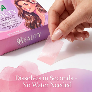 Película Oral de Vitamina de Venta Caliente que Contiene Biotina con Colágeno para una Piel Radiante y Uñas Reforzadas - Product Image 4