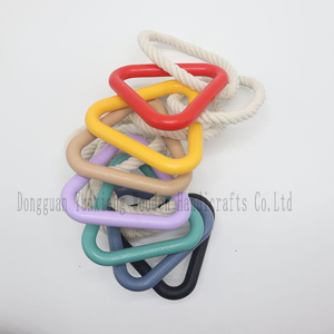 Jouet anneau à mâcher en bois pour <span class=keywords><strong>chien</strong></span>, jouets pour animaux de compagnie pour mâcheurs agressifs - Product Image 6