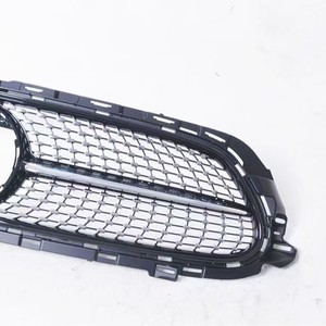 Mercedes-Benz E-Class 213 Grille Black And Silver ABS Plastic Front Bumper Modification Part - Product Image 2