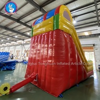 Tobogán Inflable de PVC Personalizado, Tobogán Inflable para Uso Comercial en Interiores y Exteriores