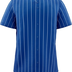 บริการ OEM เสื้อเบสบอลเปล่าแบบกำหนดเองสำหรับผู้ชาย เสื้อเชิ้ตติดกระดุมลำลอง แขนสั้น ชุดกีฬาทีม - Product Image 6