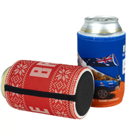 Manchon isotherme portable en néoprène de 3 mm et 5 mm pour boissons, réutilisable, idéal pour les barbecues australiens, les pique-niques et les fêtes.