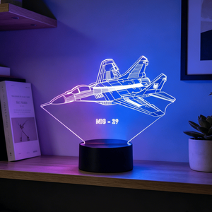 Colorful Changing <b>LED</b> Night Lamp 3D Table <b>Light</b> with Double Color Base Luminous Acrylic Lamp for Kids Bedroom Room Decoration - Product Image 2