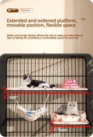 Cages pour chats, villas pour chats, espaces de promenade libre, enclos pour chats, maisons pour chats, refuges pour chats, nids pour chats et structures d'escalade pour chats