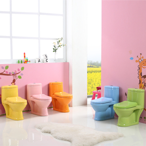 WC pour enfants, sanitaires colorés, salle de bain de <span class=keywords><strong>maternelle</strong></span>, cuvette de <span class=keywords><strong>toilette</strong></span> colorée, toilettes monobloc pour enfants - Product Image 6