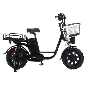 ODM OEM 16 Inch Carbon Khung Thép Dành Cho Người Lớn Xe Đạp Điện Thành Phố E-Xe Đạp 350W Phía Sau Trung Tâm Động Cơ Pin Lithium Ebike Cho Thực Phẩm Giao Hàng - Product Image 1