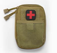 Trousse de premiers secours tactique de luxe imperméable pour l'extérieur, sac à outils médical avec fermeture à glissière