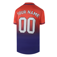 Vente en gros OEM de chemises de baseball par sublimation personnalisées uniforme d'équipe en maille solide uniforme de baseball américain vêtements de maillot de baseball et softball