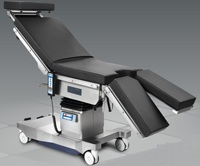 Table d'opération électrique multifonctionnelle MT Medical à double commande, avec repose-jambes détachable et plateau composite perméable aux rayons X