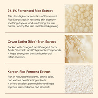 LAIKOU OEM/ODM/OBM Coffret Crème Hydratante Cinq Pièces au Riz, Soin Visage Nourrissant aux Extraits Végétaux pour Femmes
