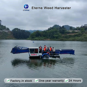 Barco Automático para Limpieza de Ríos Pequeños, Cosechadora de Maleza Fluvial a Precio Económico - Product Image 2