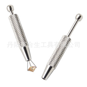 Pince à bijoux en alliage de cuivre pour la pose de pierres précieuses, outil de préhension pour ongles ornés DIY, en acier nickel-chrome et acier inoxydable - Product Image 3