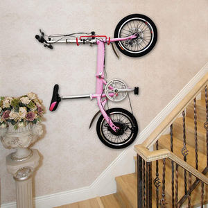 Crochet de rangement pour vélo de garage JH-Mech Support de vélo Crochet de vélo mural horizontal pliable en gros - Product Image 3