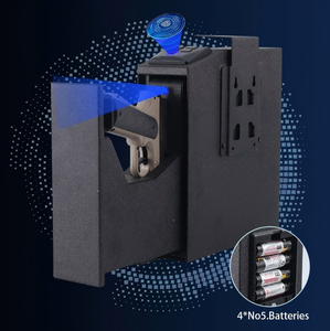 Chất Lượng Cao Điện Tử An Toàn Thép Chống Trộm Súng Lưu Trữ Với Dấu Vân Tay & <span class=keywords><strong>Key</strong></span> Khóa <span class=keywords><strong>Gunsafe</strong></span> - Product Image 6