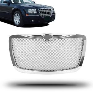 Pour <span class=keywords><strong>Chrysler</strong></span> <span class=keywords><strong>300C</strong></span> 2005-2010 Grille avant chromée - Product Image 1
