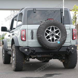 Parachoques trasero <span class=keywords><strong>Bronco</strong></span>, piezas de automóviles, parachoques trasero de acero apto para Ford <span class=keywords><strong>Bronco</strong></span> 2021 <span class=keywords><strong>2022</strong></span> 2023 2024 <span class=keywords><strong>4X4</strong></span>, accesorios todoterreno, barra de parachoques trasero - Product Image 4