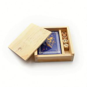 Board Manufacturer Top Quality Logo Paper <b>Card</b> Game Custom Printing <b>Playing</b> <b>Cards</b> With Box Dice - Product Image 4